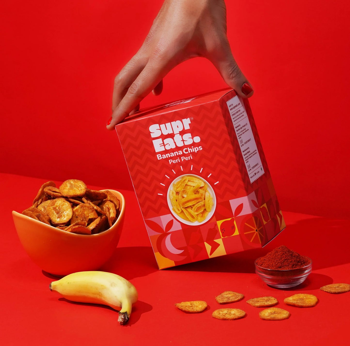 Trial Pack | Banana Chips, Chickpea Sticks & Wheat Cookies  |  5 items