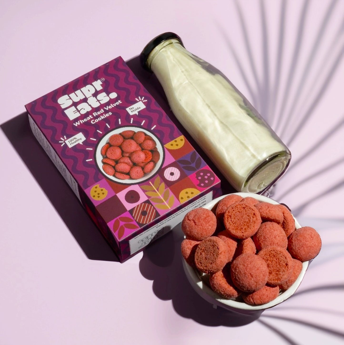 Mini Red Velvet Cookies | wheat base | 100g