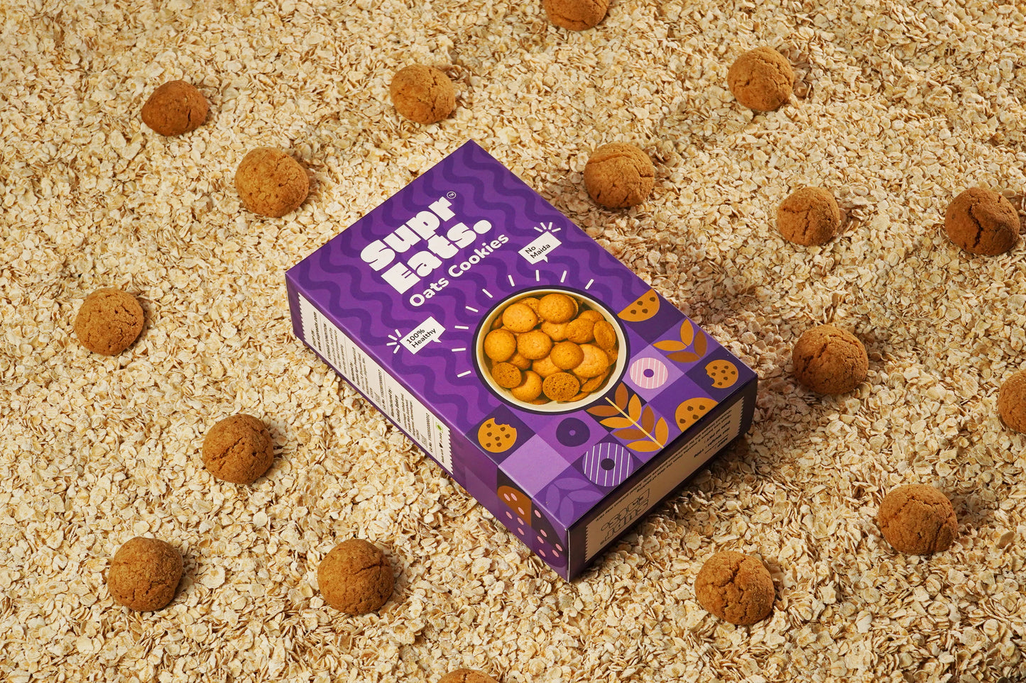 Oats Wheat Cookies | Mini Cookies | 100g